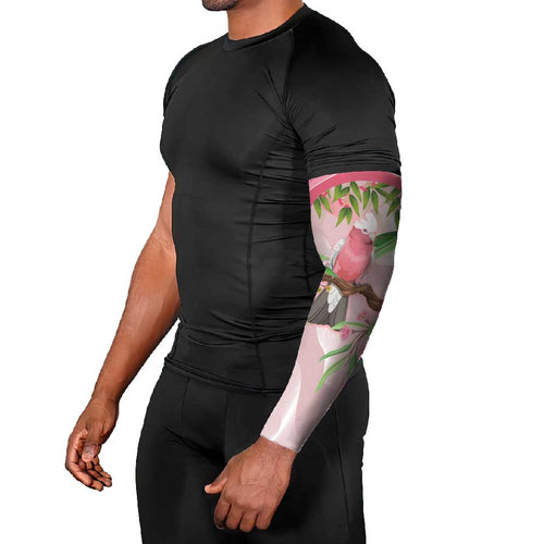 Galah Cockatoo Australia Arm Sleeves Aussie Native Eucalyptus Caesia Flowers