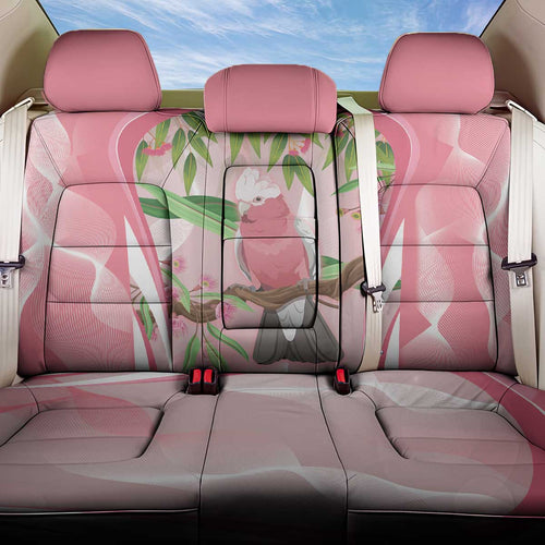 Galah Cockatoo Australia Back Car Seat Cover Aussie Native Eucalyptus Caesia Flowers