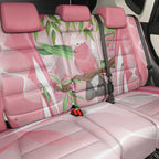 Galah Cockatoo Australia Back Car Seat Cover Aussie Native Eucalyptus Caesia Flowers