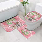Galah Cockatoo Australia Bathroom Set Aussie Native Eucalyptus Caesia Flowers