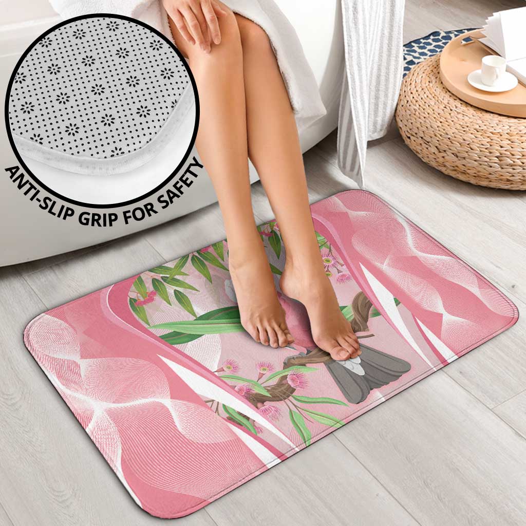 Galah Cockatoo Australia Bathroom Set Aussie Native Eucalyptus Caesia Flowers