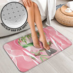 Galah Cockatoo Australia Bathroom Set Aussie Native Eucalyptus Caesia Flowers