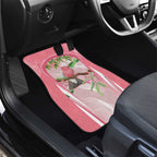 Galah Cockatoo Australia Car Mats Aussie Native Eucalyptus Caesia Flowers