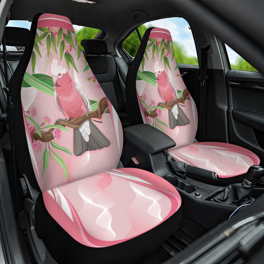 Galah Cockatoo Australia Car Seat Cover Aussie Native Eucalyptus Caesia Flowers