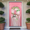 Galah Cockatoo Australia Door Cover Aussie Native Eucalyptus Caesia Flowers
