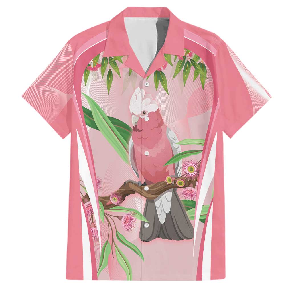 Galah Cockatoo Australia Family Matching Mermaid Dress and Hawaiian Shirt Aussie Native Eucalyptus Caesia Flowers