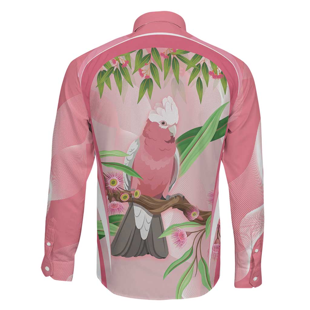 Galah Cockatoo Australia Family Matching Summer Maxi Dress and Hawaiian Shirt Aussie Native Eucalyptus Caesia Flowers