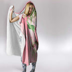 Galah Cockatoo Australia Hooded Blanket Aussie Native Eucalyptus Caesia Flowers