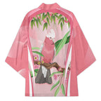 Galah Cockatoo Australia Kimono Aussie Native Eucalyptus Caesia Flowers