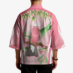 Galah Cockatoo Australia Kimono Aussie Native Eucalyptus Caesia Flowers