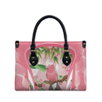 Galah Cockatoo Australia Leather Bag Aussie Native Eucalyptus Caesia Flowers