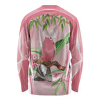 Galah Cockatoo Australia Long Sleeve Shirt Aussie Native Eucalyptus Caesia Flowers