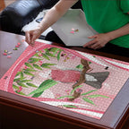 Galah Cockatoo Australia Puzzle Aussie Native Eucalyptus Caesia Flowers
