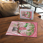 Galah Cockatoo Australia Puzzle Aussie Native Eucalyptus Caesia Flowers