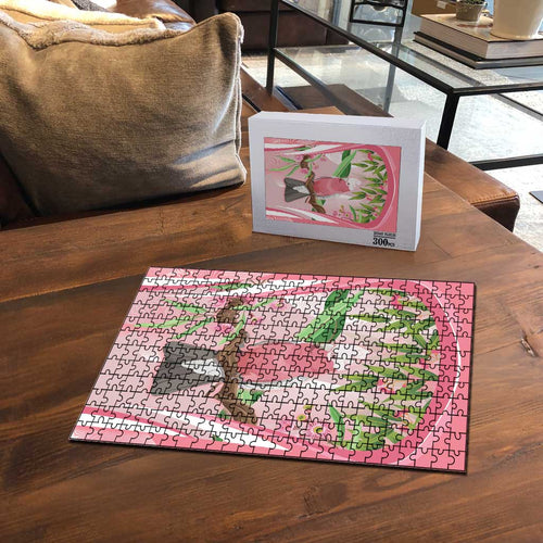 Galah Cockatoo Australia Puzzle Aussie Native Eucalyptus Caesia Flowers