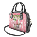 Galah Cockatoo Australia Shoulder Handbag Aussie Native Eucalyptus Caesia Flowers