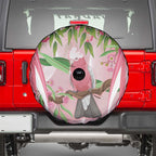 Galah Cockatoo Australia Spare Tire Cover Aussie Native Eucalyptus Caesia Flowers