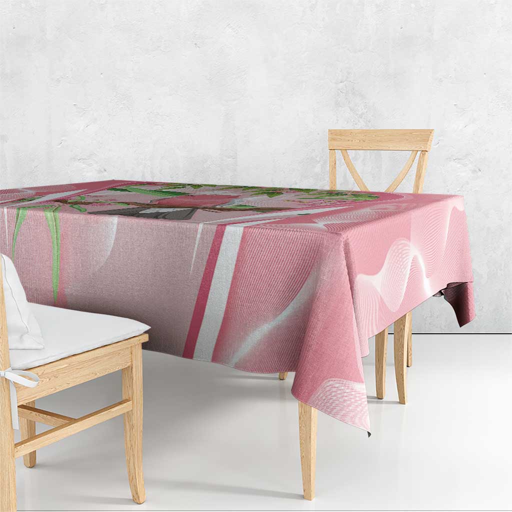 Galah Cockatoo Australia Tablecloth Aussie Native Eucalyptus Caesia Flowers