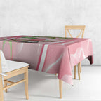 Galah Cockatoo Australia Tablecloth Aussie Native Eucalyptus Caesia Flowers