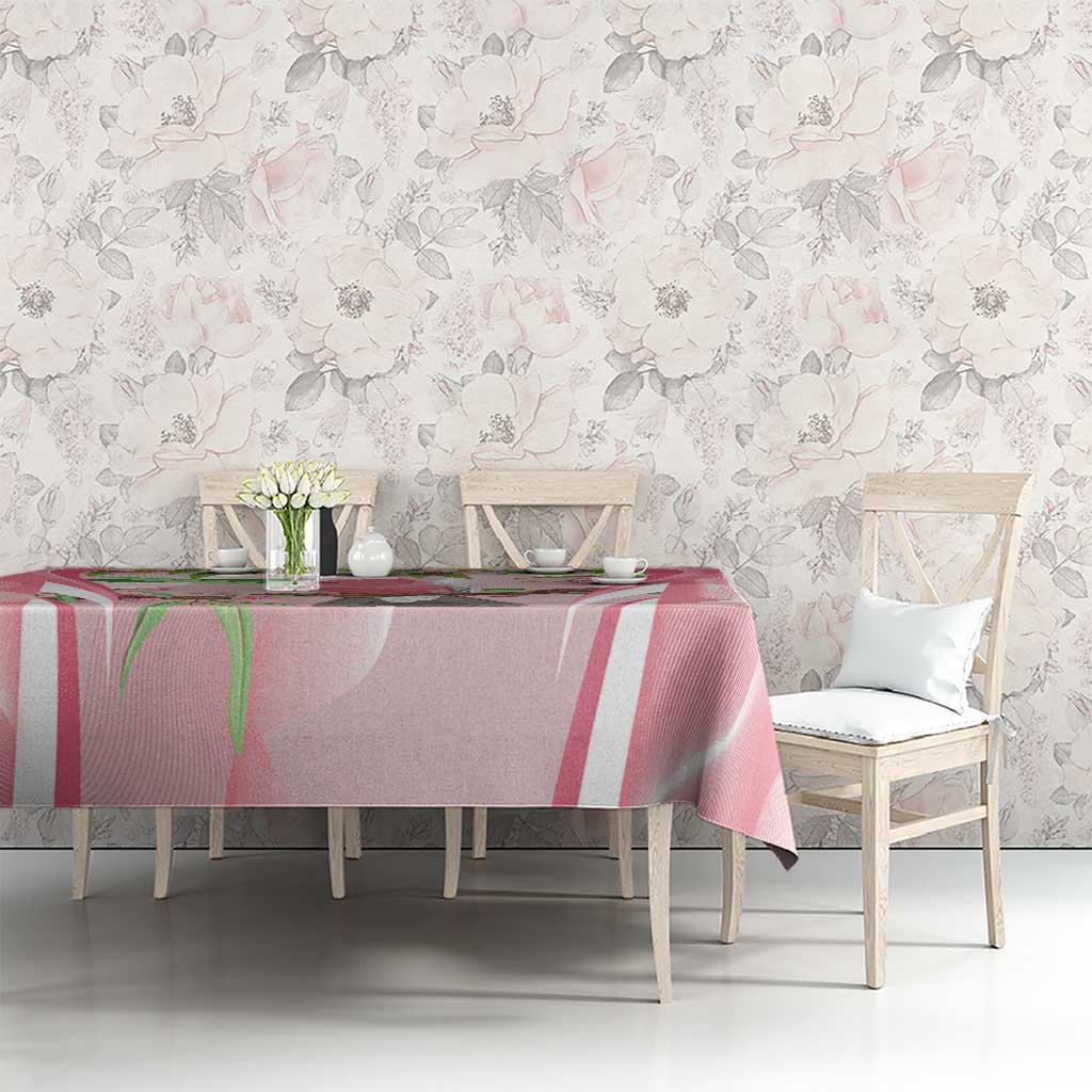 Galah Cockatoo Australia Tablecloth Aussie Native Eucalyptus Caesia Flowers