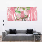Galah Cockatoo Australia Tapestry Aussie Native Eucalyptus Caesia Flowers
