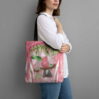 Galah Cockatoo Australia Tote Bag Aussie Native Eucalyptus Caesia Flowers