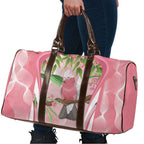 Galah Cockatoo Australia Travel Bag Aussie Native Eucalyptus Caesia Flowers