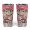 Galah Cockatoo Australia Tumbler Cup Aussie Native Eucalyptus Caesia Flowers