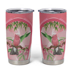 Galah Cockatoo Australia Tumbler Cup Aussie Native Eucalyptus Caesia Flowers