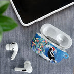 Australia Magpie Christmas In July AirPods Case Eucalyptus Snow Globe Merry Xmas