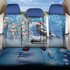 Australia Magpie Christmas In July Back Car Seat Cover Eucalyptus Snow Globe Merry Xmas