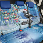 Australia Magpie Christmas In July Back Car Seat Cover Eucalyptus Snow Globe Merry Xmas