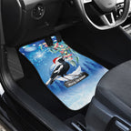 Australia Magpie Christmas In July Car Mats Eucalyptus Snow Globe Merry Xmas
