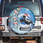 Australia Magpie Christmas In July Spare Tire Cover Eucalyptus Snow Globe Merry Xmas