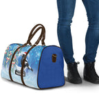 Australia Magpie Christmas In July Travel Bag Eucalyptus Snow Globe Merry Xmas
