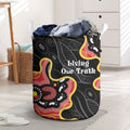 Australia Aboriginal Children's Day Laundry Basket Living Our Truth Indigenous Pattern