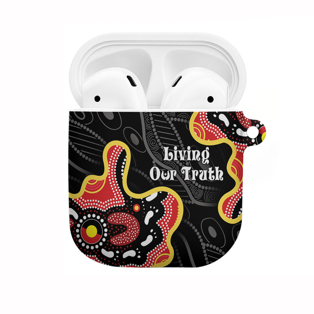 Australia Aboriginal Children's Day AirPods Case Living Our Truth Indigenous Pattern