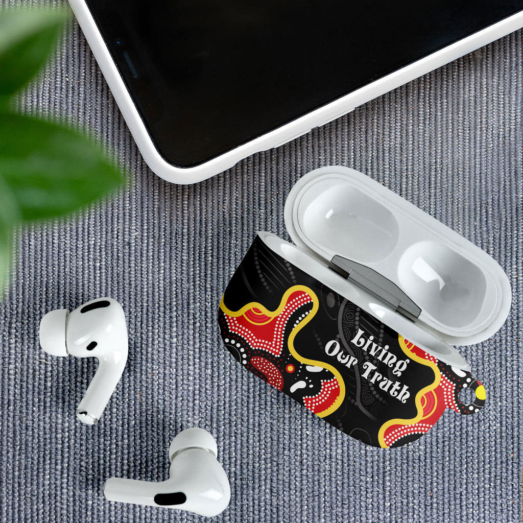Australia Aboriginal Children's Day AirPods Case Living Our Truth Indigenous Pattern