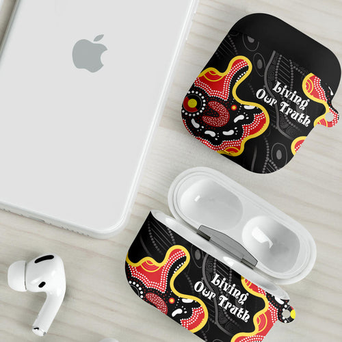 Australia Aboriginal Children's Day AirPods Case Living Our Truth Indigenous Pattern
