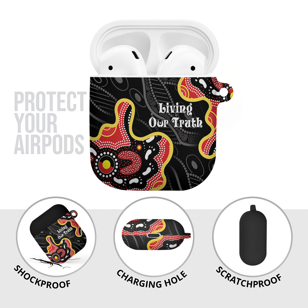 Australia Aboriginal Children's Day AirPods Case Living Our Truth Indigenous Pattern