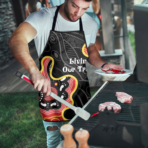 Australia Aboriginal Children's Day Apron Living Our Truth Indigenous Pattern