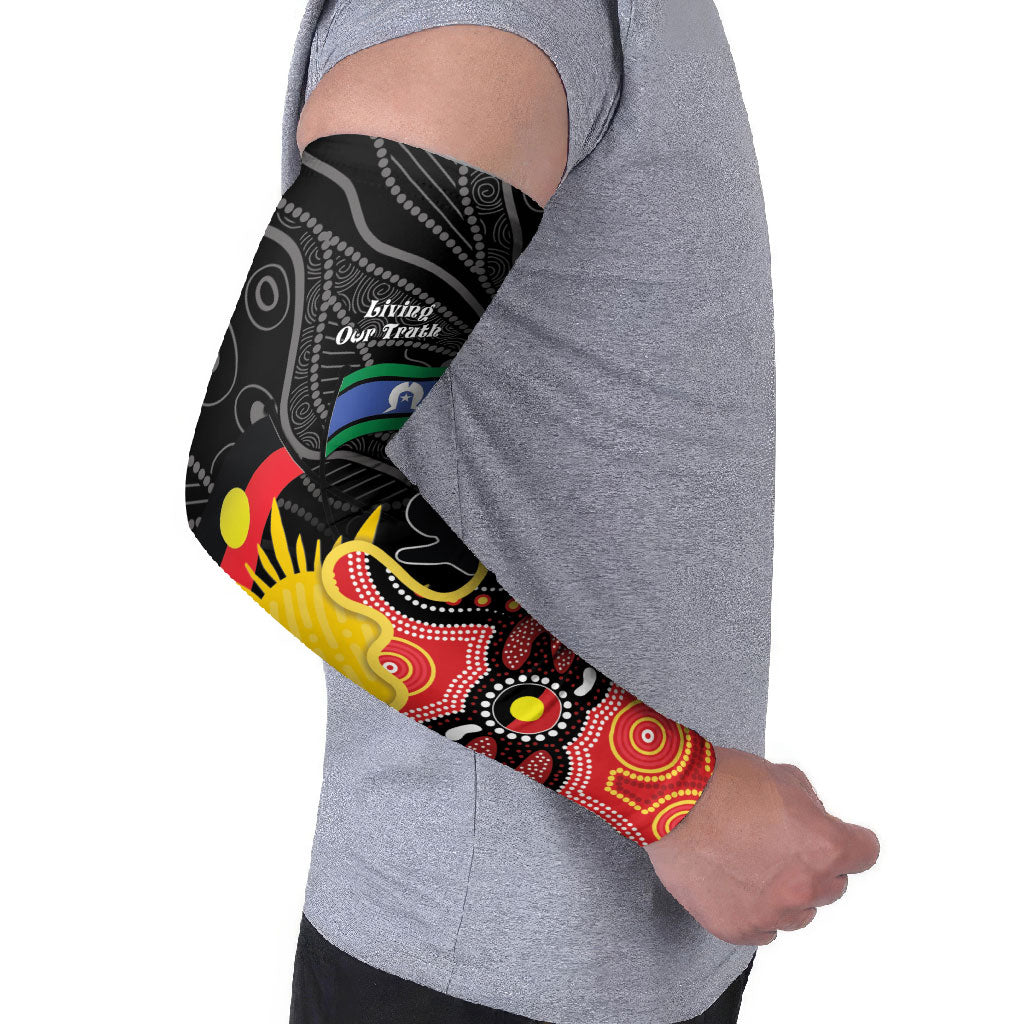 Personalised Australia Aboriginal Children's Day Arm Sleeves Living Our Truth Indigenous Pattern