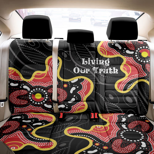 Australia Aboriginal Children's Day Back Car Seat Cover Living Our Truth Indigenous Pattern