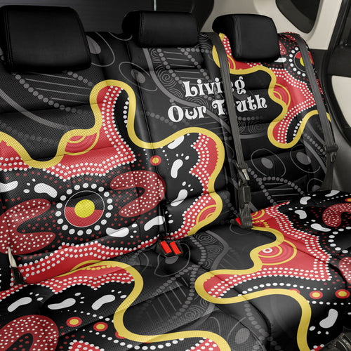 Australia Aboriginal Children's Day Back Car Seat Cover Living Our Truth Indigenous Pattern