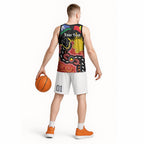 Personalised Australia Aboriginal Children's Day Basketball Jersey Living Our Truth Indigenous Pattern