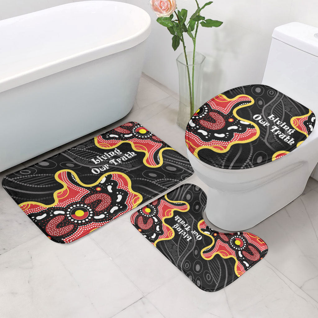 Australia Aboriginal Children's Day Bathroom Set Living Our Truth Indigenous Pattern