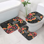 Australia Aboriginal Children's Day Bathroom Set Living Our Truth Indigenous Pattern