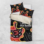 Australia Aboriginal Children's Day Bedding Set Living Our Truth Indigenous Pattern