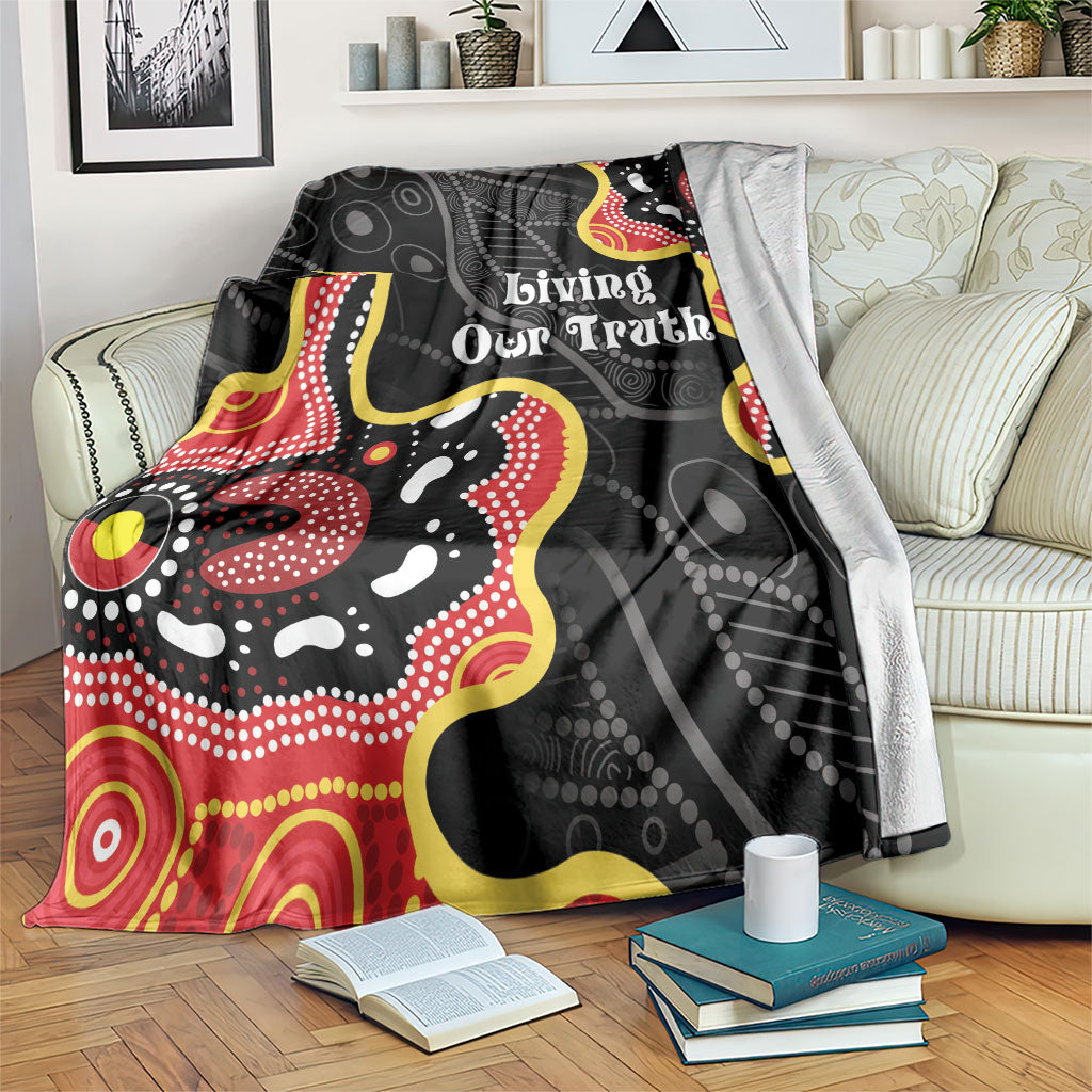Australia Aboriginal Children's Day Blanket Living Our Truth Indigenous Pattern