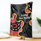 Australia Aboriginal Children's Day Blanket Living Our Truth Indigenous Pattern